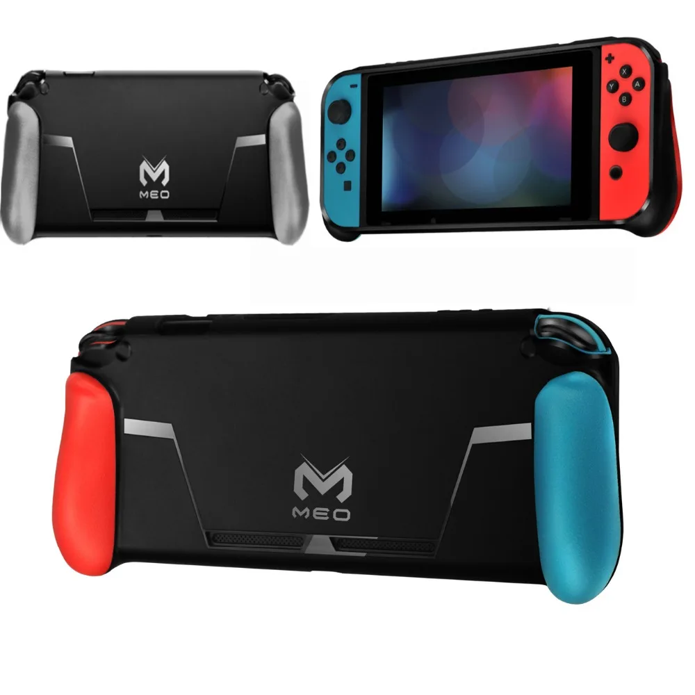 Мягкий защитный чехол Nintendo Switch для игровой консоли NS Nintendoswitch из ТПУ с ручкой и