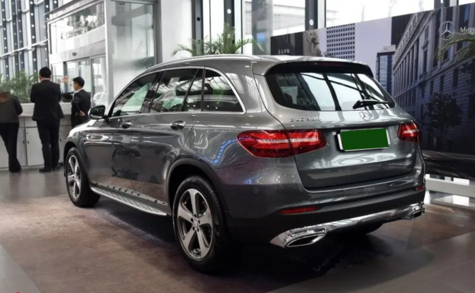 Автомобильные беговые доски боковые педали для Mercedes Benz X253 AMG GLC200 GLC260 GLC300 GLC320 2016 2017