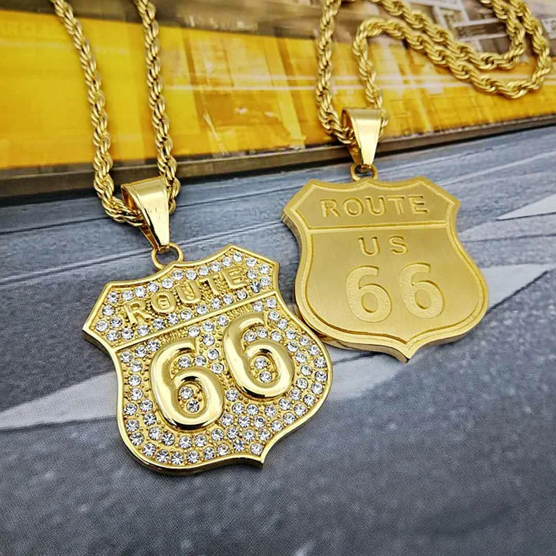 Новинка Дизайнерские шлепанцы Цвет золотой нержавеющая сталь дорога 66 для
