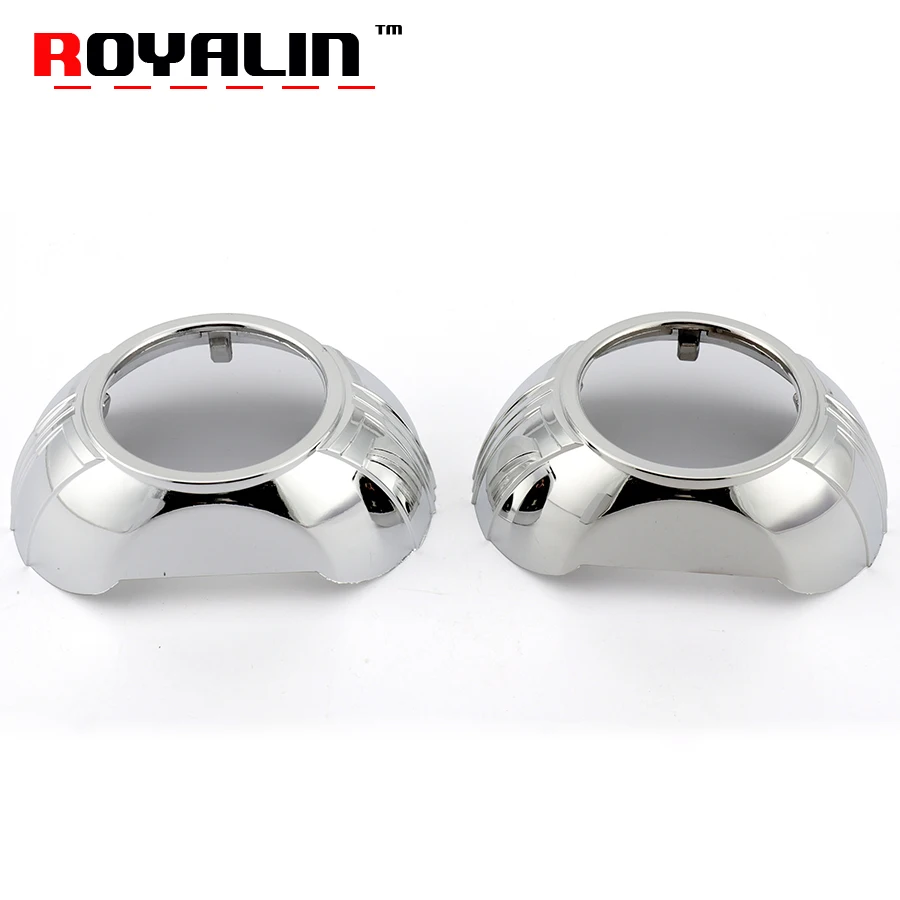 ROYALIN 2 шт. Автомобильная маска для украшения фар SMAX 2rd Style Auto 3 0 дюймов Биксеноновая
