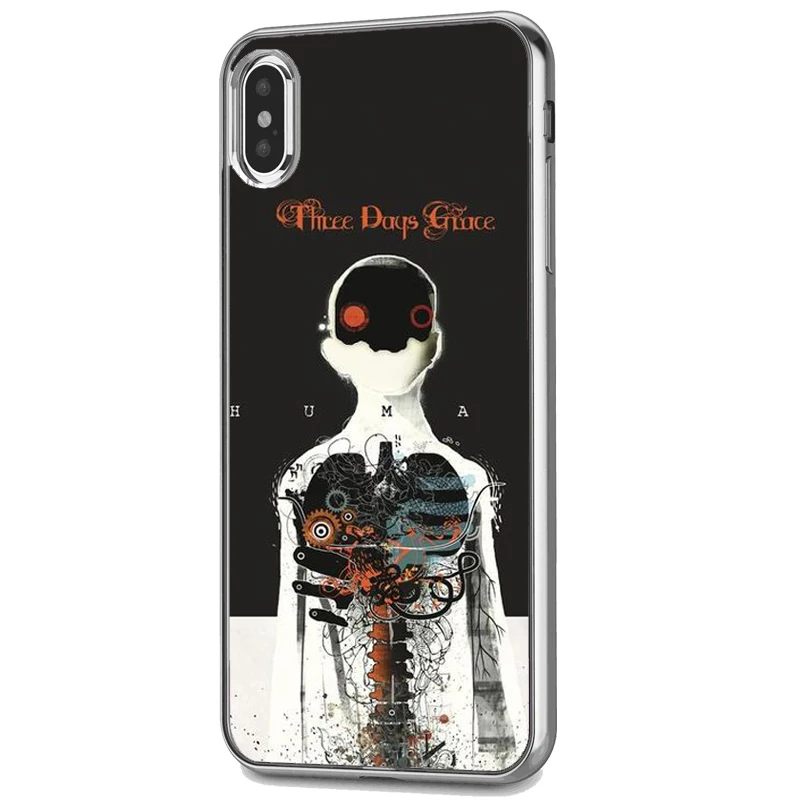 Три дня Грейс силиконовый мягкий чехол для телефона из ТПУ iPhone XS X 10 4S 5C 5 5S SE 6 6splus 7 8
