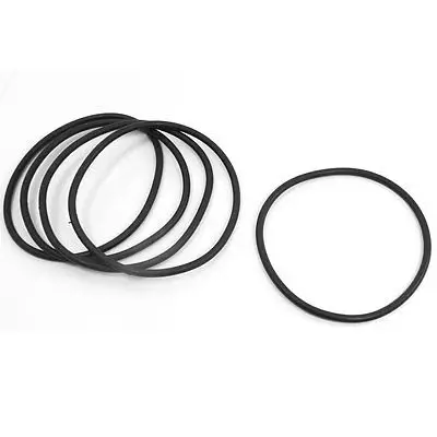 

5PCS 115mm Outer Dia 5mm Thick Rubber Oil Filter Seal Gasket O Rings