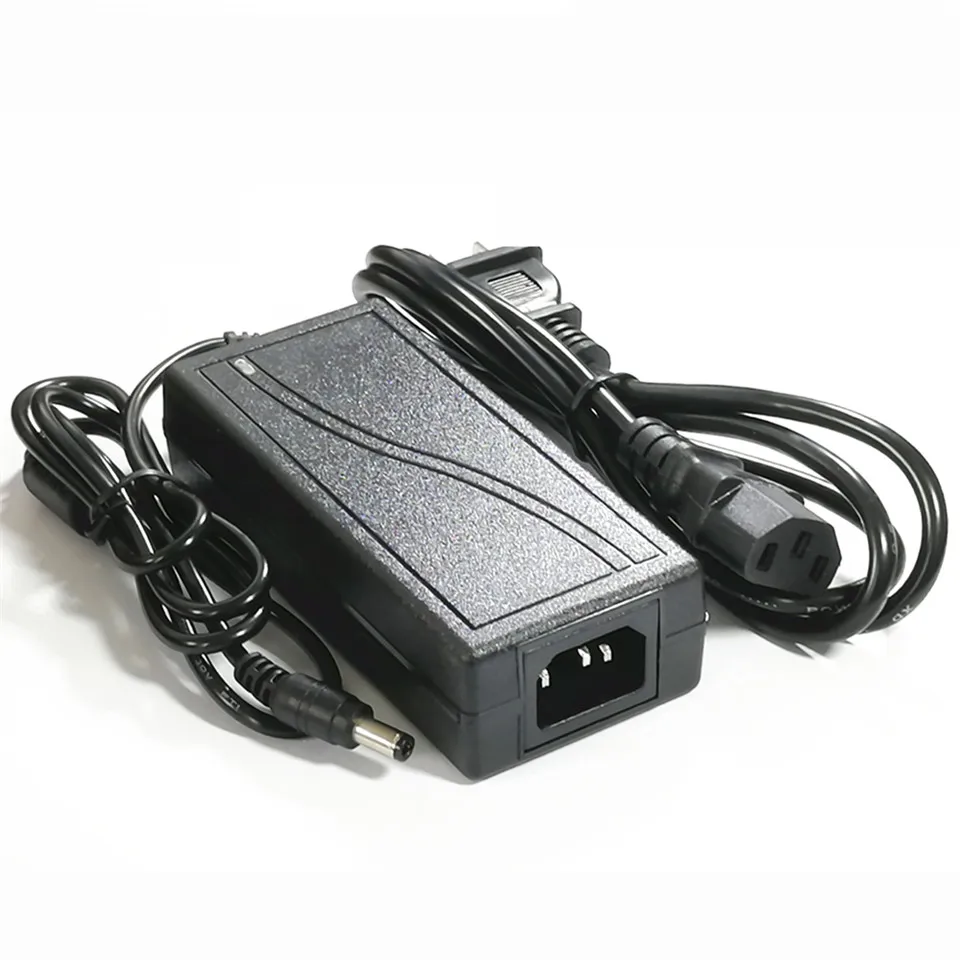 CE блок питания UL зарядное устройство 12V 3A 6A 10A адаптер 24V 3A 5A драйвер питания 5,5 мм x 2,5 мм/2,1 мм трансформатор преобразователь переменного тока/DC адаптер