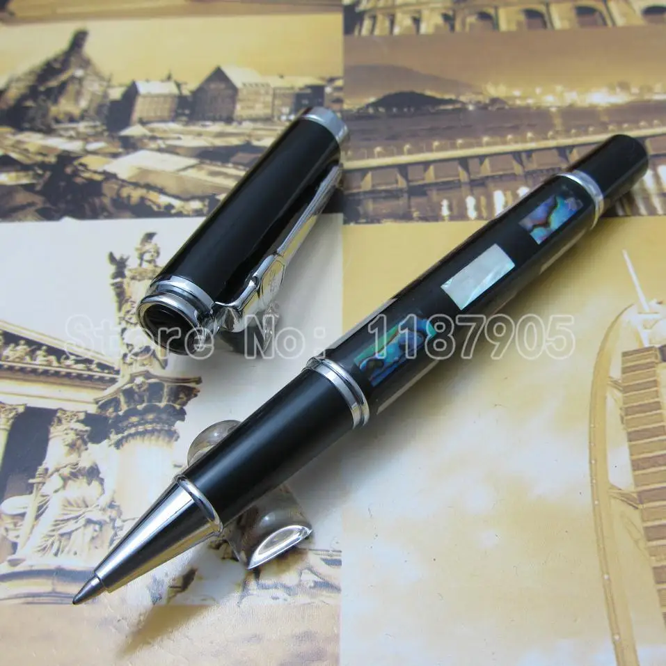 Jinhao роликовая шариковая ручка глубоководная яркая жемчужная блестящая оболочка 31559