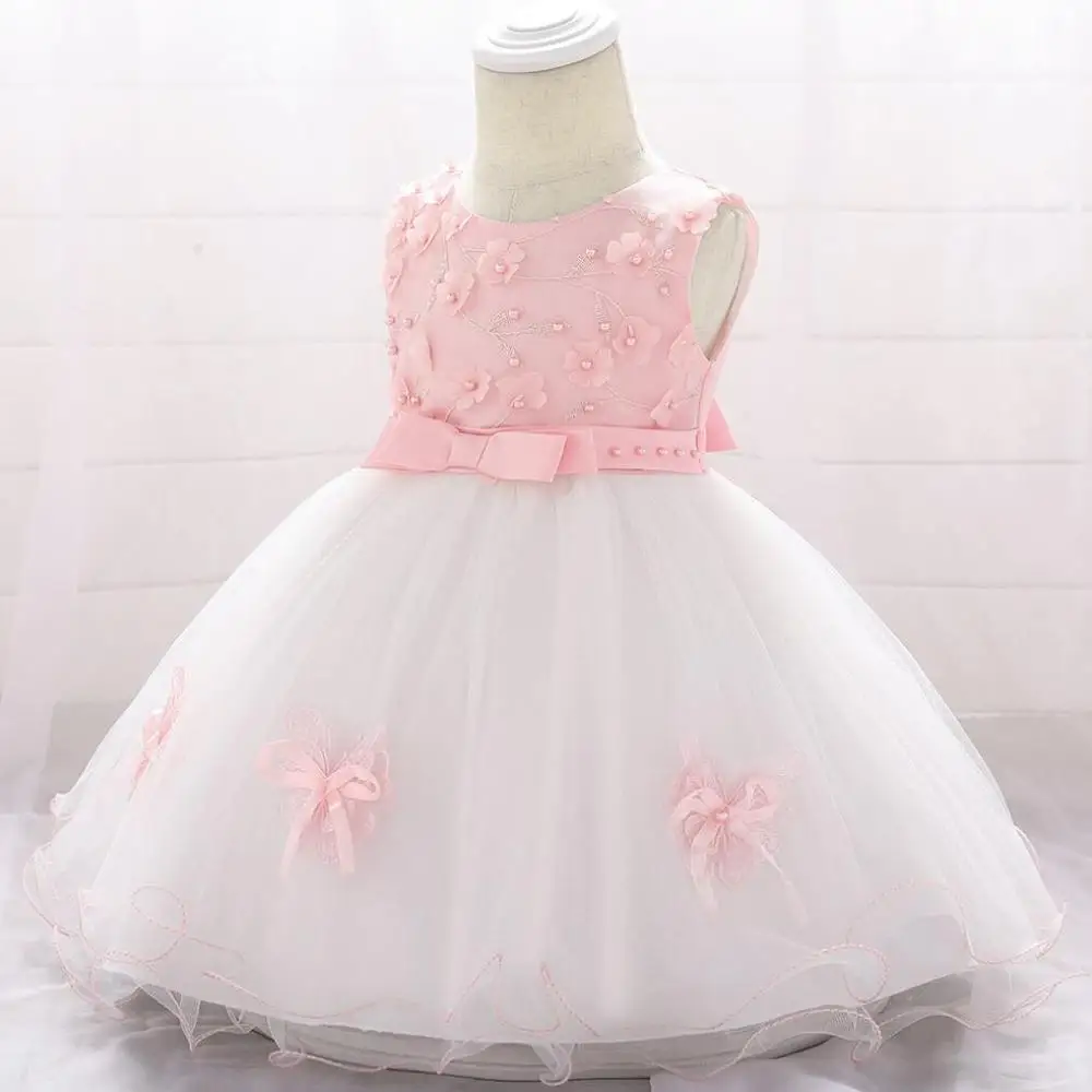 Vestidos/платье для маленьких девочек платья принцессы с вышивкой в виде бабочки