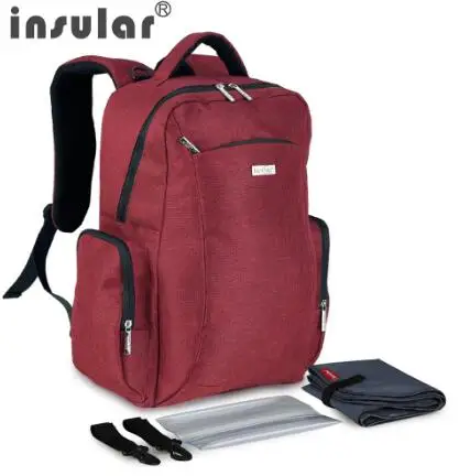 Многофункциональная сумка для детской коляски с аксессуарами подгузников