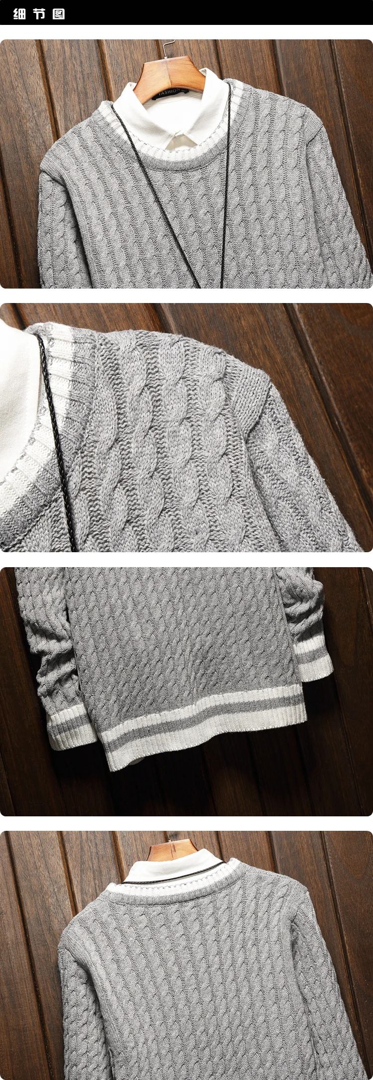 Christmas Men Sweaters Winter Clothes Plus Size Asian M-4XL 5XL 6XL Japan Style Casual Standard Designer Pullovers