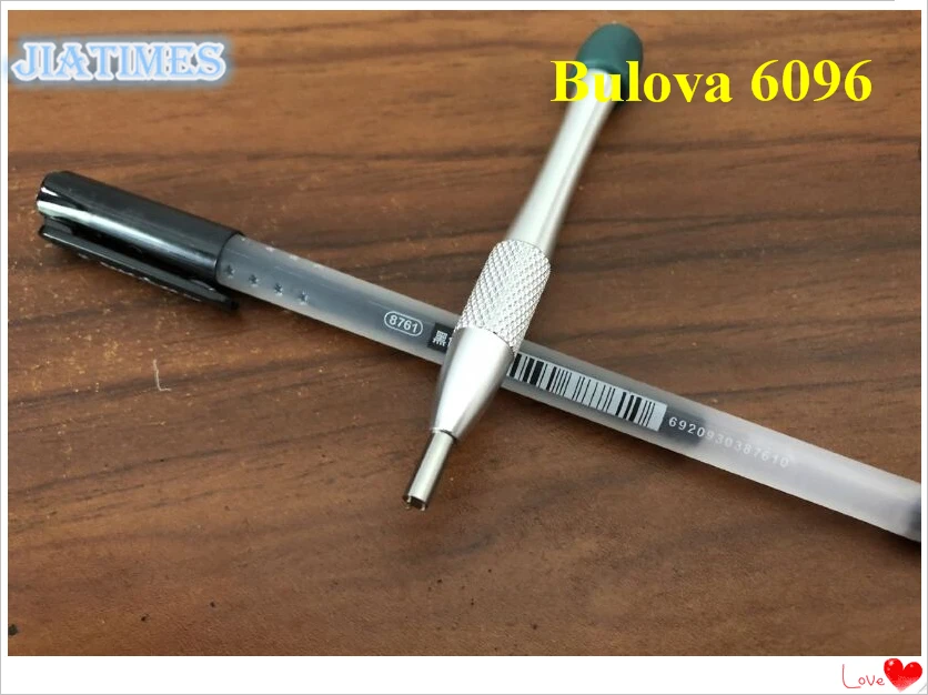 1 шт. отвертка из нержавеющей стали Bulova 6096 для ремонта часов