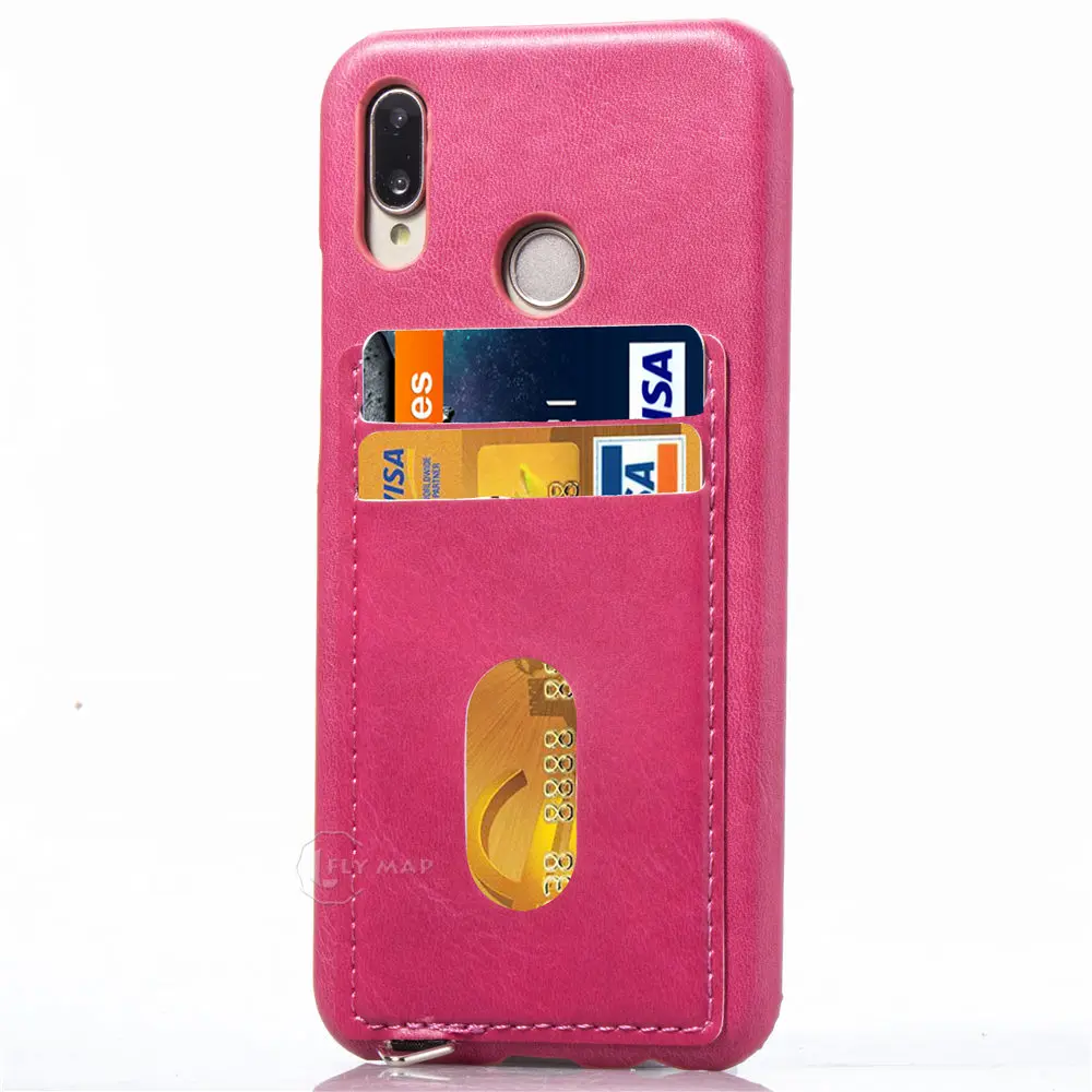 Чехол для карт Huawei P20 Lite/Nova 3E ANE-LX1 ANE-LX3 кожаный защитный чехол телефона P20Lite Nova3 E