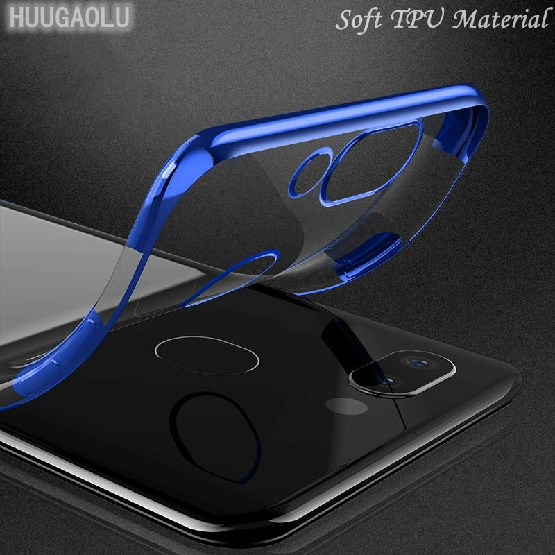 Blue AA1 Чехол HUUGAOLU для huawei mate 10 Lite, чехол для mate 20 Lite, TPU, прозрачный силиконовый чехол для huawei Nova 2i mate 10 Pro, задняя крышка, Etui - Цвет: Blue AA1