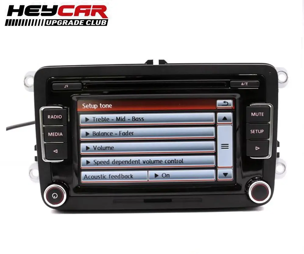 Оригинальное автомобильное радио RCD510 CD USB AUX RVC камера заднего вида для Golf 5 6 MK5 MK6 Jetta CC Tiguan Passat с кодом