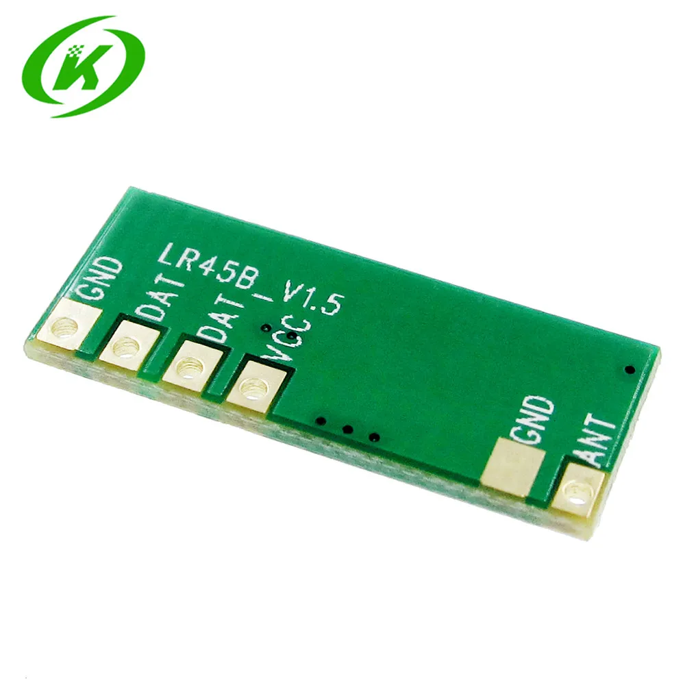 1 шт. 4 5-5 5 V LR45B 315/433MHz ASK superгетеродинный модуль беспроводного приемника 433mhz Модуль |