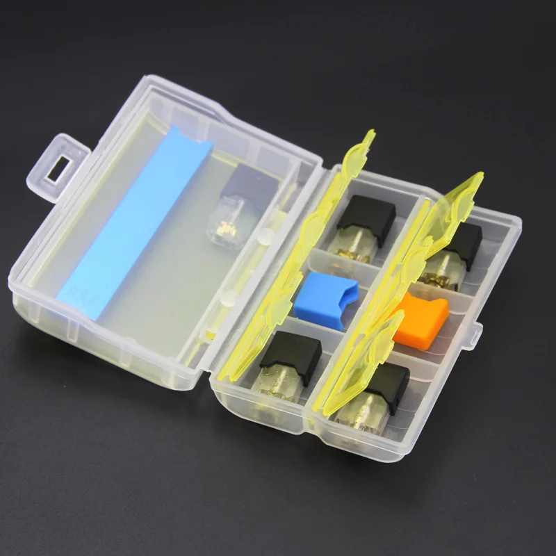 Пластиковый Чехол для картриджа POD Small Vape Kit портативный коллекционный держатель