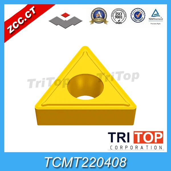 

TCMT 220408-52 YBC251 (10pcs/lot) ORIGINAL ZCC.CT cutting tool external and internal turning inserts