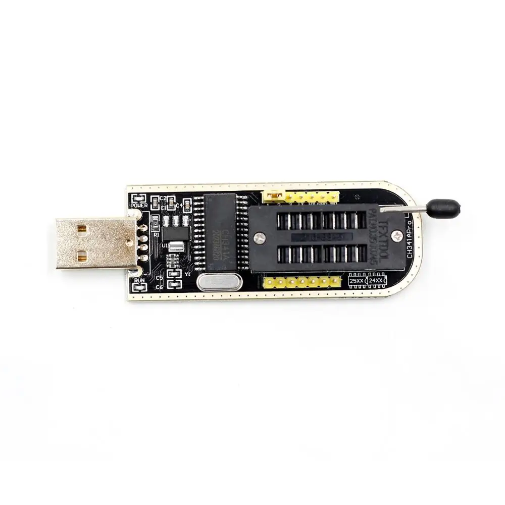 CH341A CH341 24 25 серия EEPROM флэш-память биос USB программатор с программным обеспечением и Драйвером