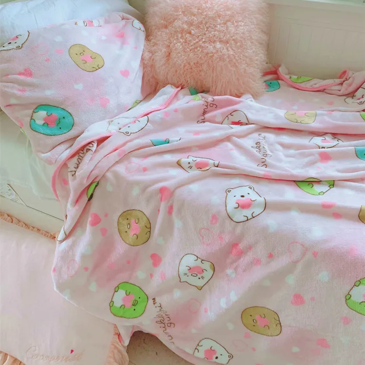 Новинка милая супермягкая плюшевая Детская кукла Sumikko gurashi мультяшная Розовая
