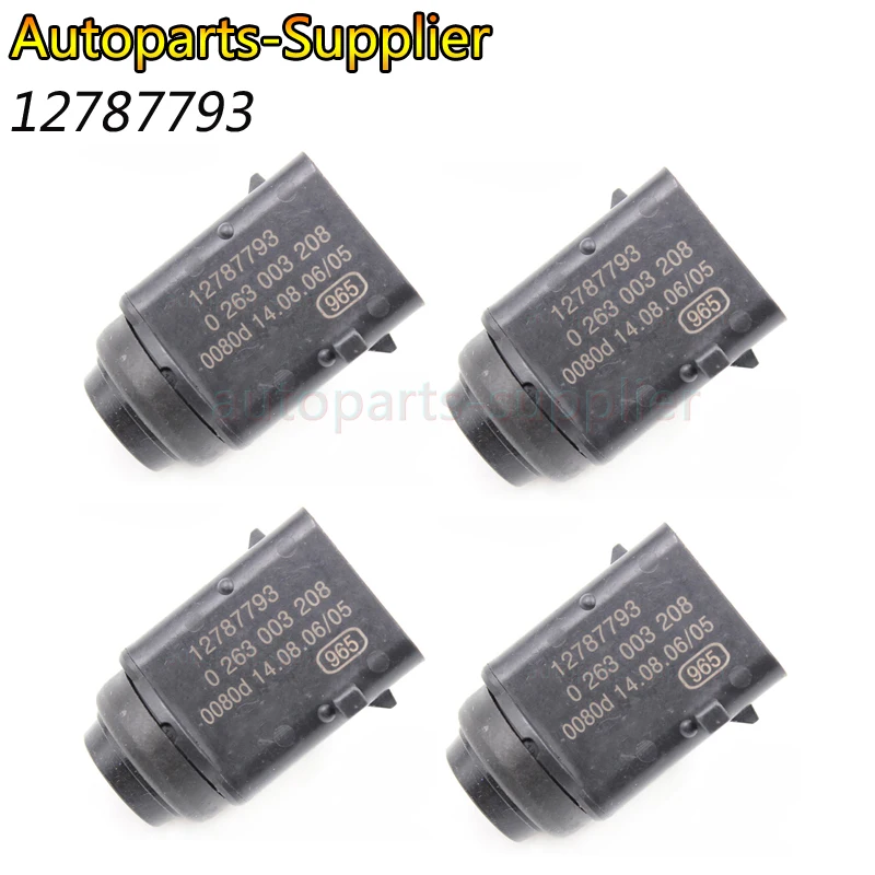 4 шт./лот Новый 12787793 Датчик парковки PDC для Opel Saab 9-3 VECTRA C VAUXHALL ASTRA автомобильного