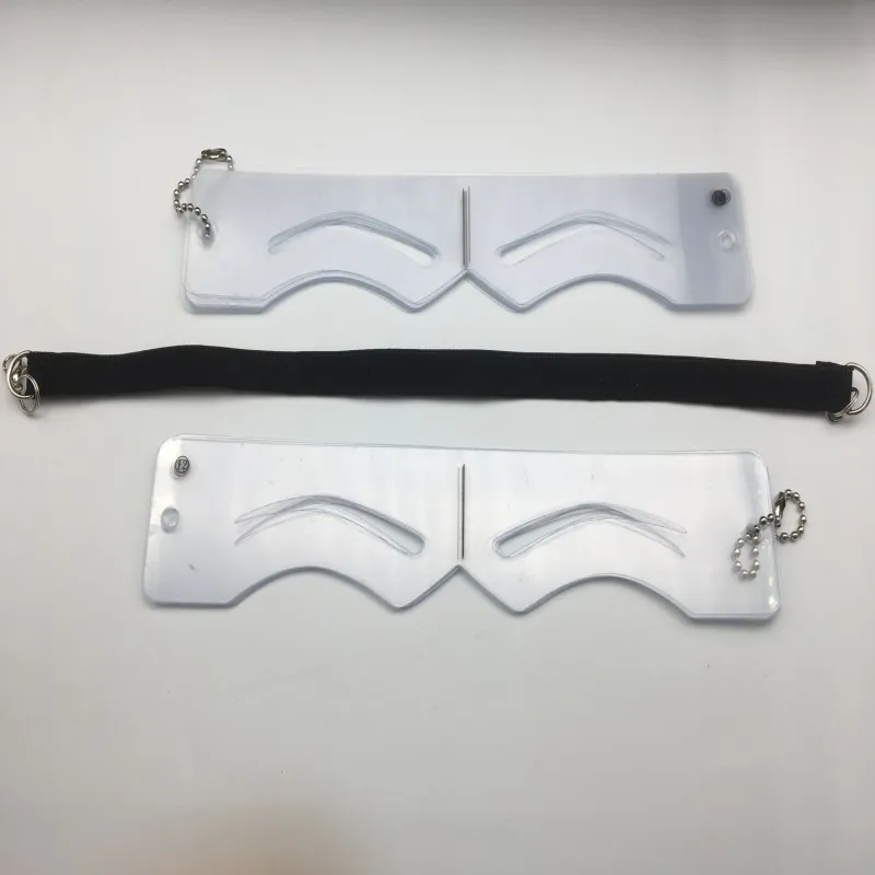 12 пар трафарет для бровей многоразового использования набор глаз DIY Руководство