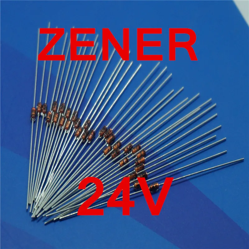 (500 шт./лот) 24 В 1/2 Вт стабилитрон 0 5 упаковка DO 35.|diode zener|diode pack |