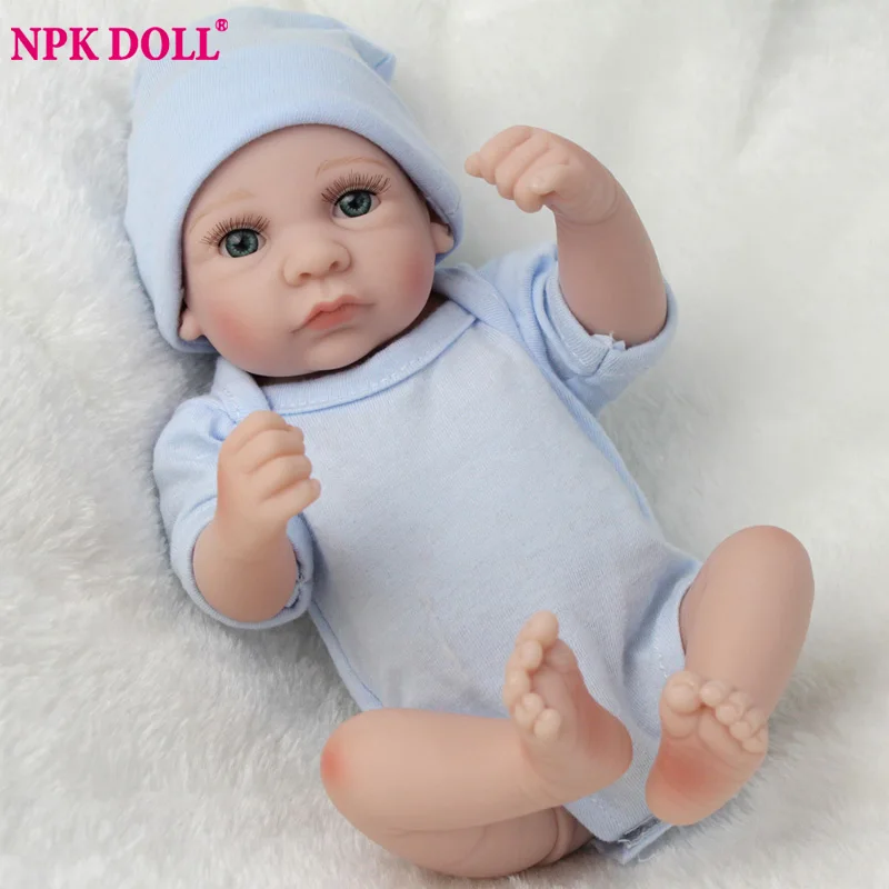 Кукла NPKDOLL 10 Реалистичная силиконовая кукла Reborn мягкая живой модная