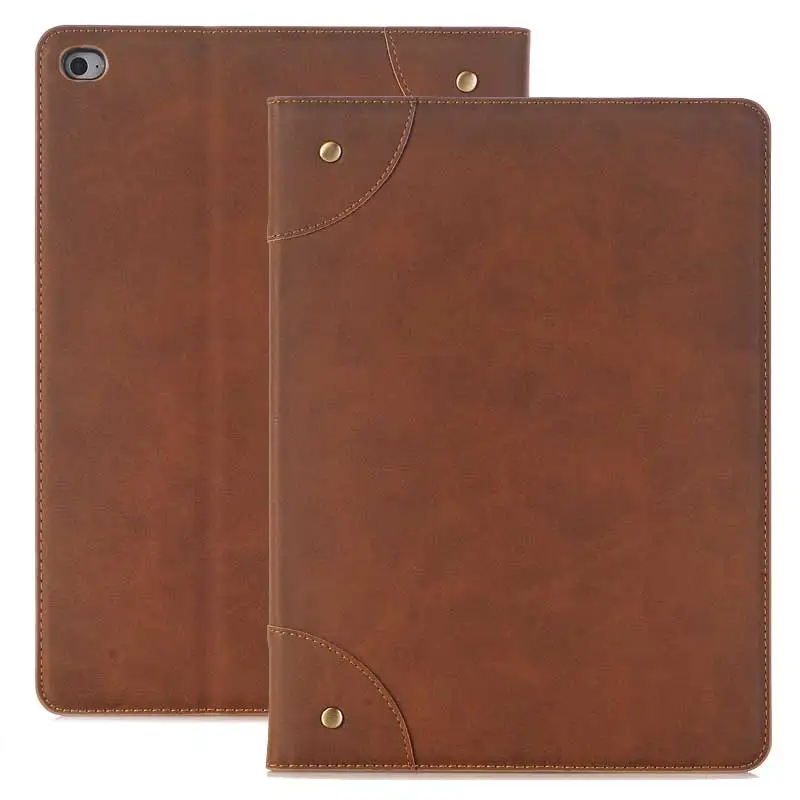 Новинка Ретро Чехол для книги деловой кожаный чехол iPad Air2 9 7 дюйма складной с