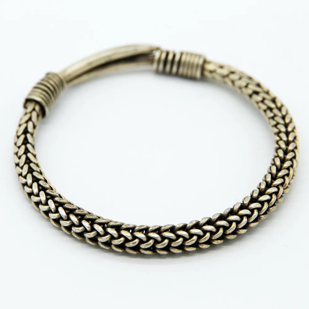Китай бутик Тибет Древний браслет из тибетского серебра|bracelet bracelet|bracelet tibetanbracelet