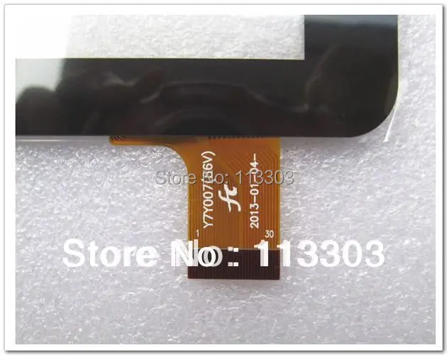 7-дюймовый емкостный сенсорный экран со стеклянным сменным экраном для