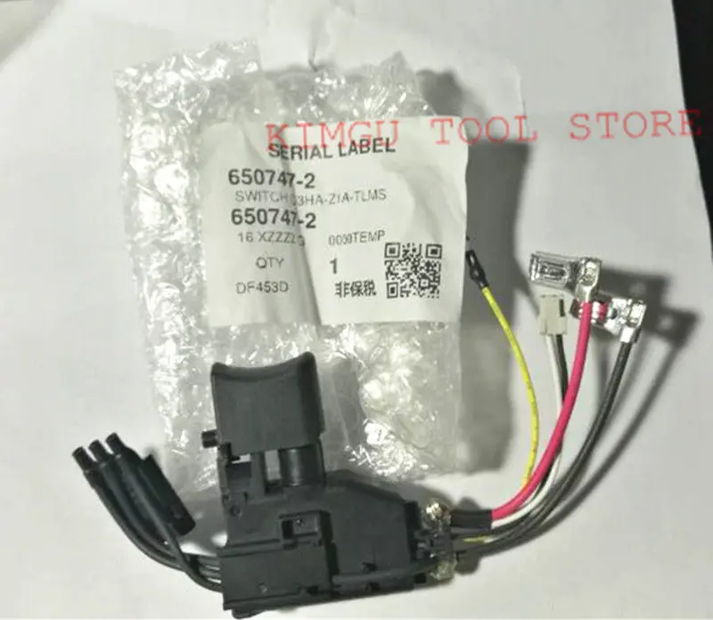 Переключатель 650731 7 650637 9 650747 2 для Makita BDF456 BDF446 DHP456 DF456D DF453D DHP446 6507472 BDF446RFE|for makita|makita