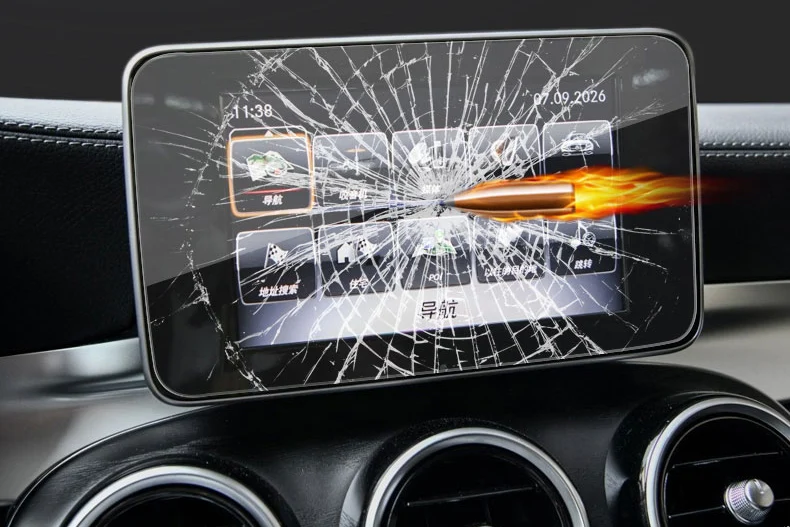 Lsrtw2017 приборной панели автомобиля навигации gps экран против царапин закаленная пленка для ford focus