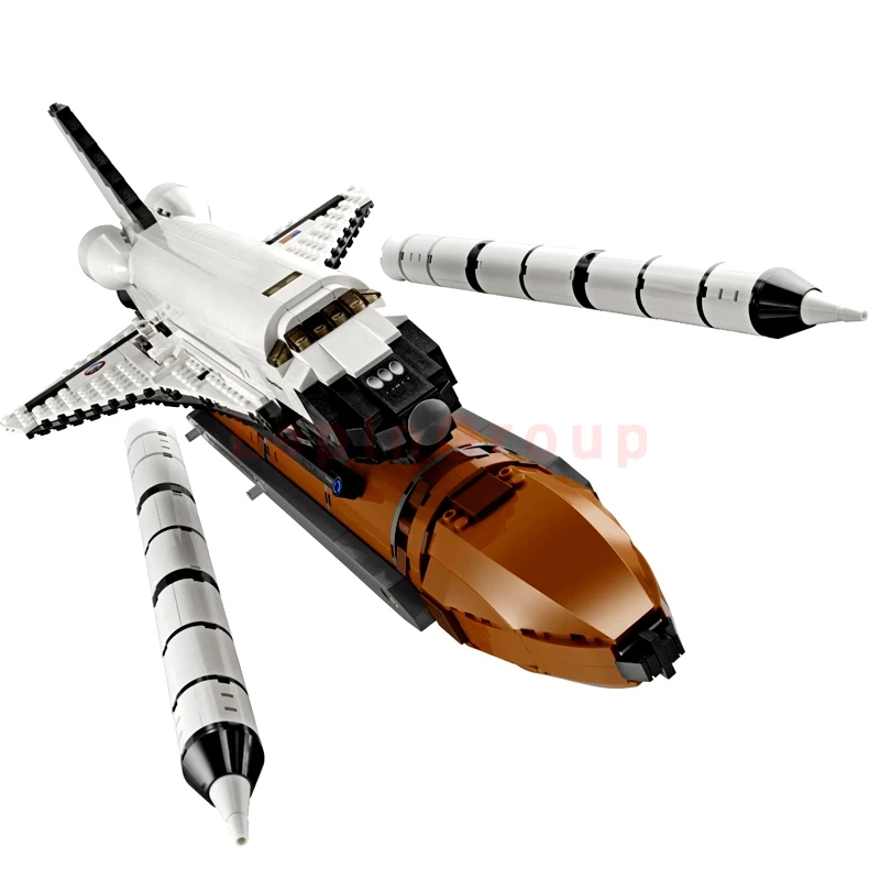LP 16014 из печати Shtttle Expedition космический корабль строительные блоки Набор кирпичей