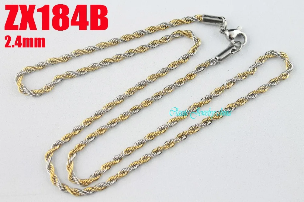 Золотистая Поворотная цепь ZX184B длина 14 38 дюймов 200 мм 2 4 шт.|necklace clip|necklace cottonnecklace