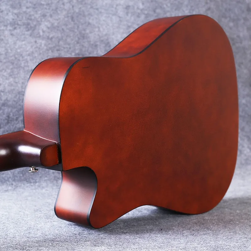 Новый горячий 38 дюймов акустический фолк деревянный Гитары липа начинающих дома