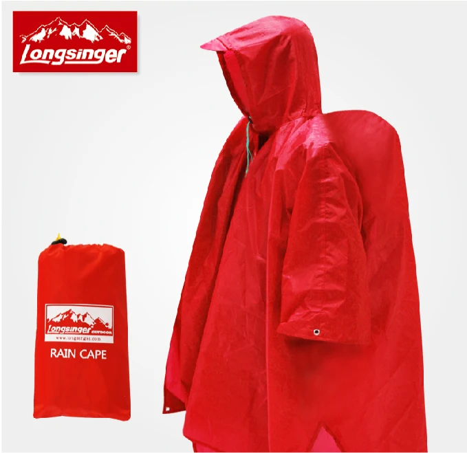 

Women Men Travel Bags Raincoats 3 Function3 Bicycle Poncho /Tour Mat / Camp Tent Outdoor Climbing Rain Coat Camp capa de chuva