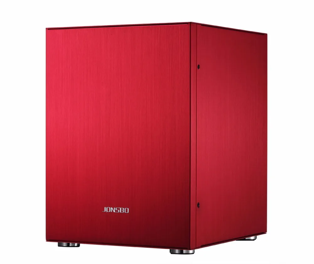 Мини ПК шасси Jonsbo C2 C2R MIni ITX ATX вертикальный корпус из алюминиевого сплава USB 3 0