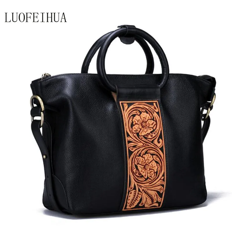 Женская сумка из натуральной кожи новинка 2019 оригинальная сумочка ручная работа