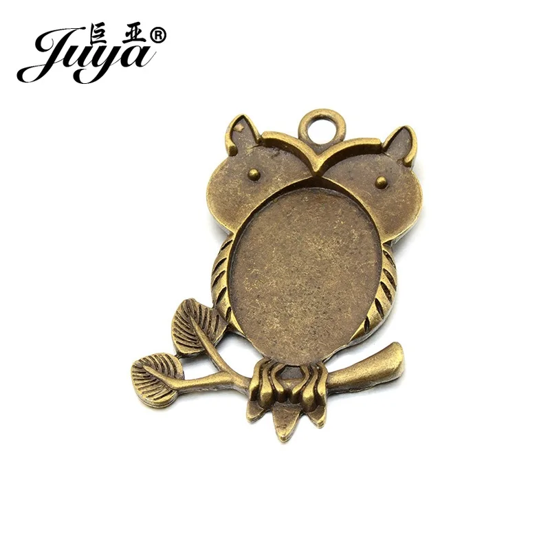 Основа для кабошона JUYA Owl самостоятельного изготовления ювелирных изделий