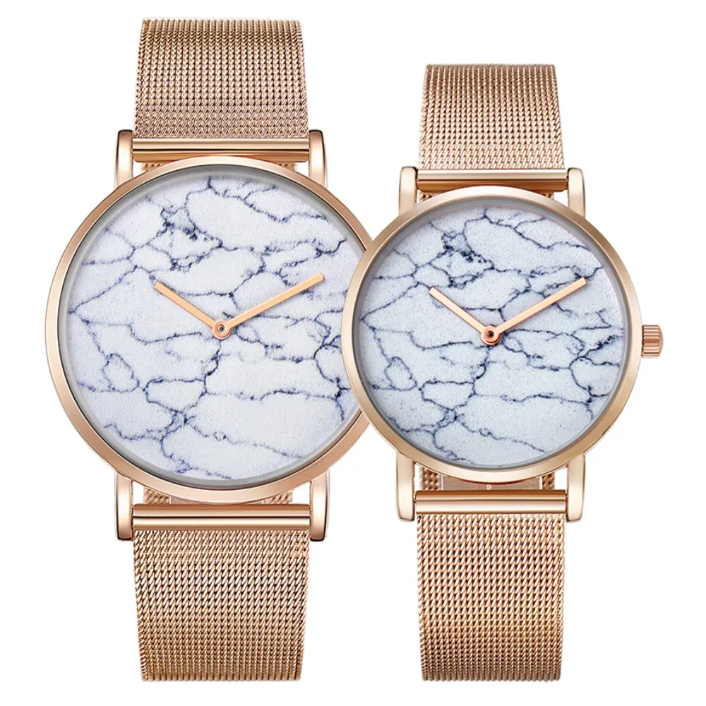 

CAGARNY Lovers Wristwatch Unique Ultra Thin Dial Watch Women Gold Steel Men Watch Fashion Quartz Couples Watches Lover Gifts
