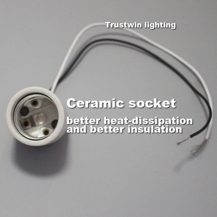 Высококачественный патрон для лампы Эдисона E27 с электрическим проводом и