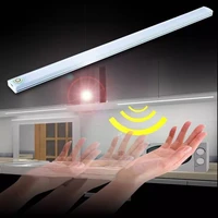 usb ultra thin dimmable 21 led under cabinet light touch sensor bar strip light for wardrobe cupboard closet kitchen night light
