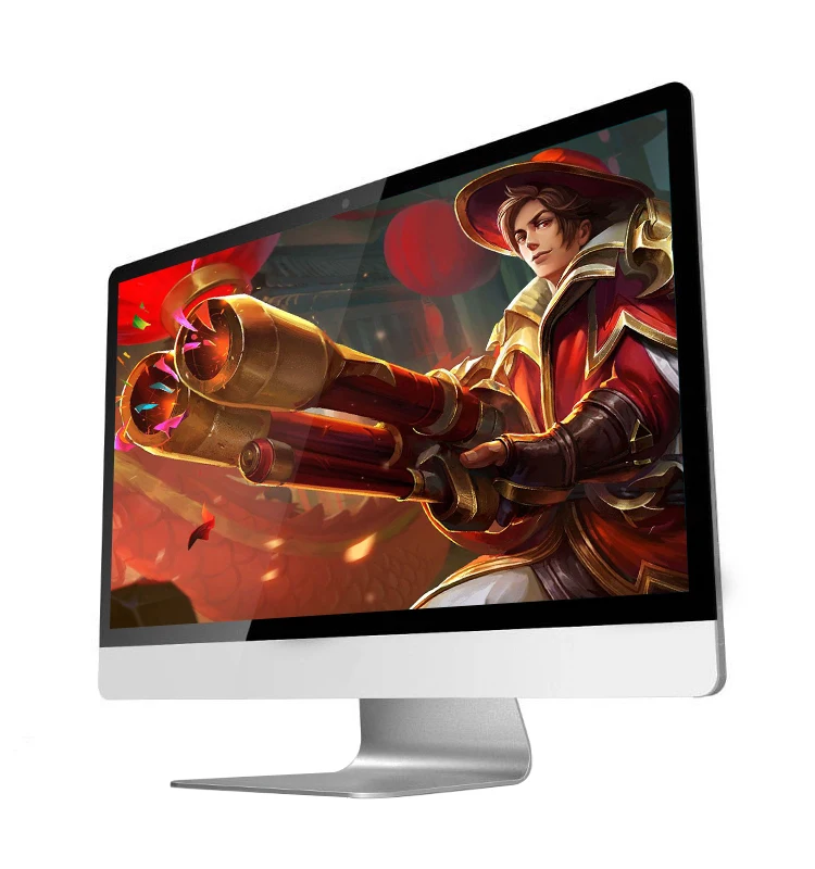 AIO 19 5 21 23 6 дюймов четырехъядерный i5/i7 1080P 4 ГБ ОЗУ 64 Гб SSD ТБ HDD настольный компьютер