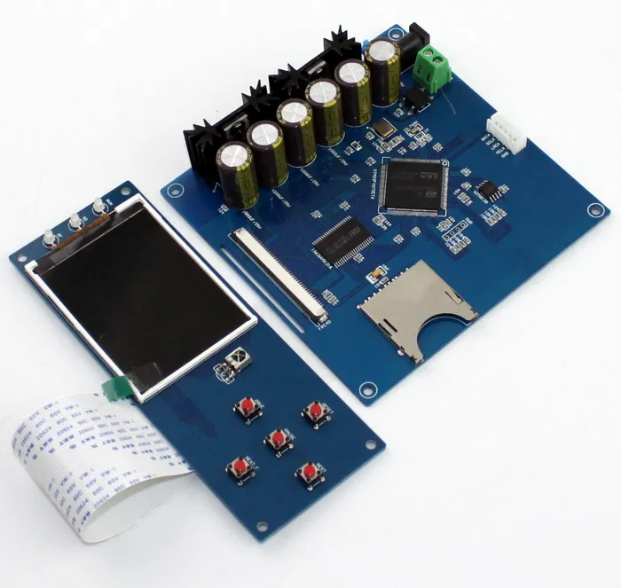 Цифровой циферблат STM32F407ZET6 AK4118 SD без потерь коаксиальный/II2S выход поддерживает