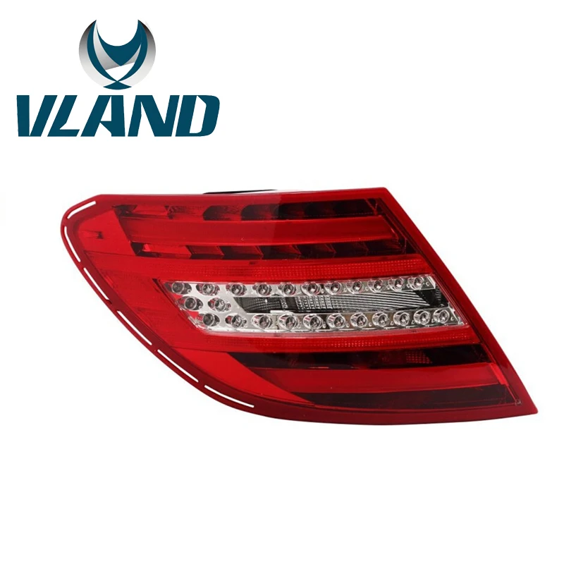 VLAND завод для автомобилей Taillamp W204 C200 2011 2012 2013 Led бар задний фонарь Plug And Play дизайн +
