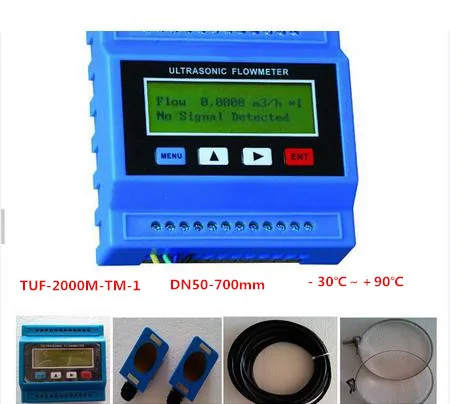 

TUF-2000M-TM-1 ultrasonic flowmeter TM1 sensor (DN50-700mm) -30C ~ +90C