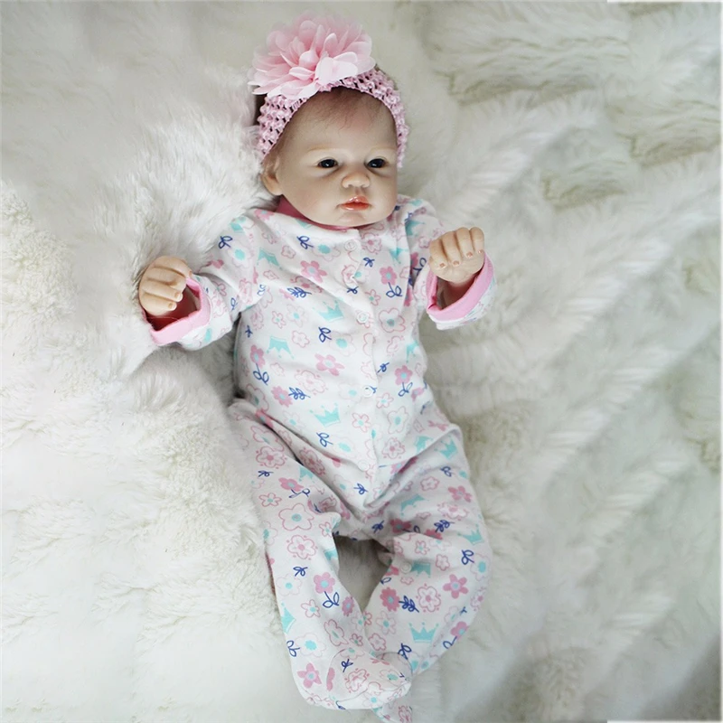 Bebe Кукла Новорожденный 22 &quot55 см мягкий силикон-Виниловый Reborn Baby Doll милые игрушки