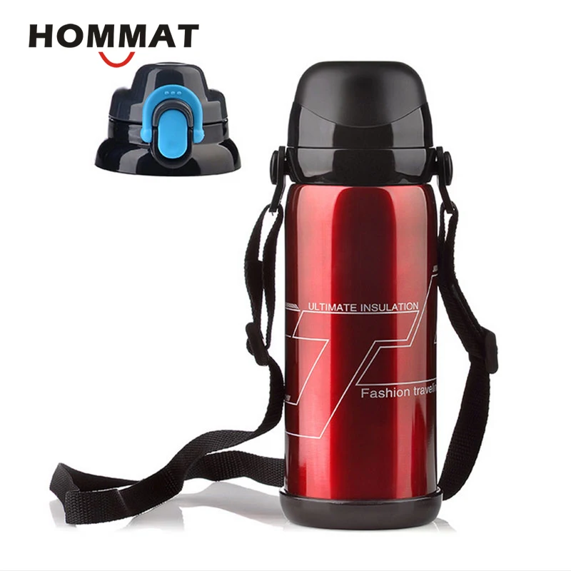 5 цветов Термокружка с изоляцией из нержавеющей стали 800 мл вакуумные термосы