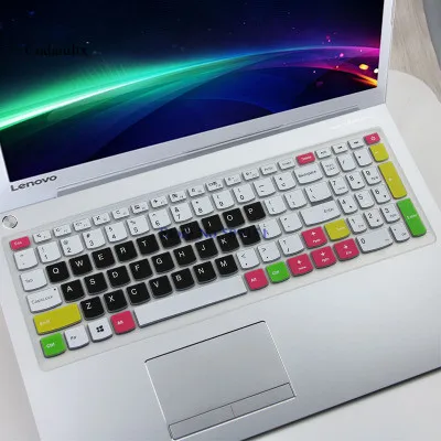 Color 2 Защитная пленка для клавиатуры 15,6 дюймов для lenovo Ideapad 15 110 310 510 V310S V510 V510s 110s 310s 510s - Цвет: Color 2