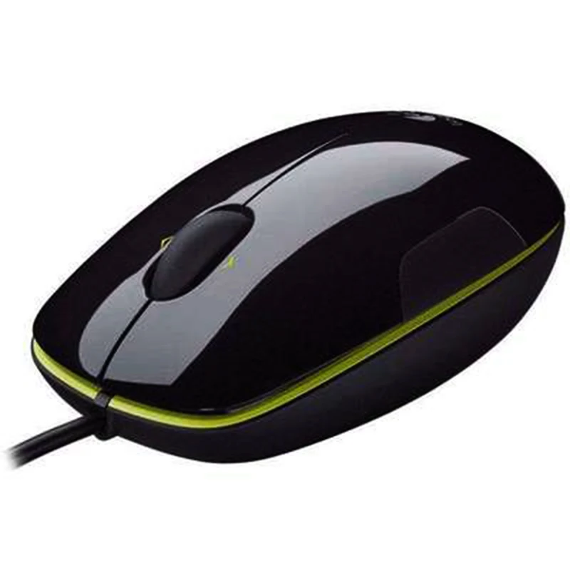 Logitech LS1 Проводная мышь usb для ноутбука ПК лазерная перезаряжаемая Удобная