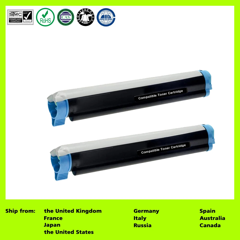 Compatible for B410 43979101 (2pk Black) Toner Catridge B420d B420dn B430 B430d B430dn B410dn B420 B440 B410d | Компьютеры и офис
