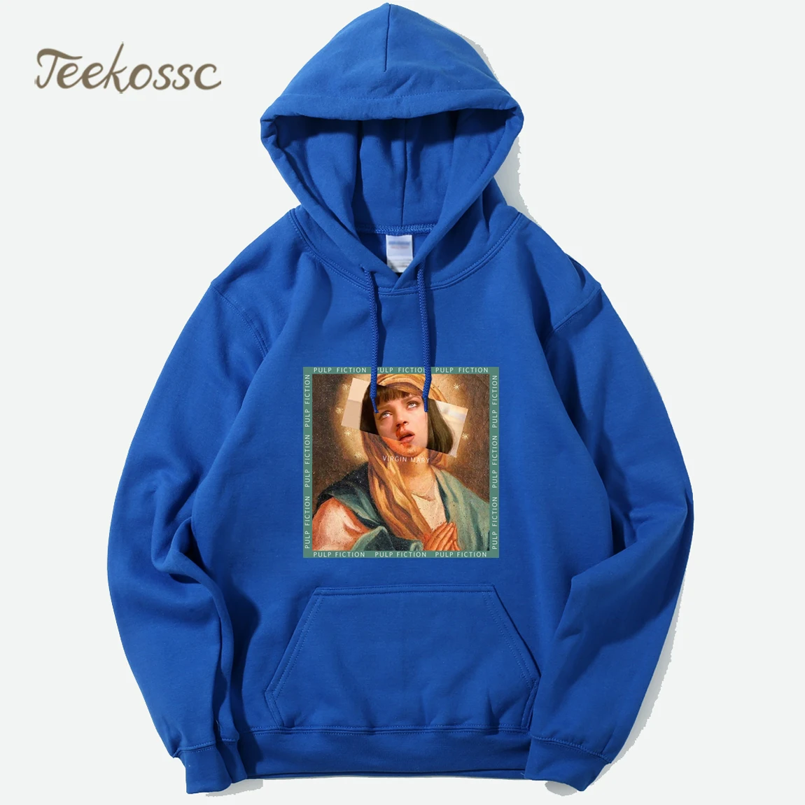 Благословенная девственная Мария Криминальное чтиво Миа толстовки с капюшоном