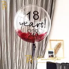 Свадебные украшения перо тюль Bobo конфетти воздушные шары на день рождения единорог вечерние украшения детей Baby Shower украшения Mariage